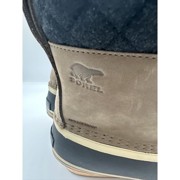 Sorel Slimpack Lace II Lined Waterproof boots Gray 11 23-04 - Picture 5 of 16
